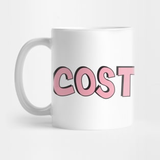 Film Crew On Set - Costumes - Pink Text - Front Mug